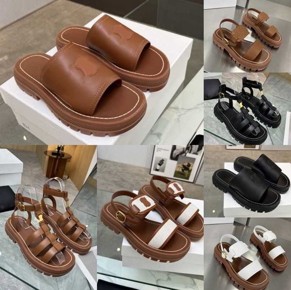 clea chunky sandals designer triomphe gladiator sandal women leather fishman adjustable buckle strap slides slippers size 35-42 chunky thick, Black
clea chunky sandals designer triomphe gladiator sandal women leather fishman adjustable buckle strap slides slippers size 35-42 chunky thick, Black