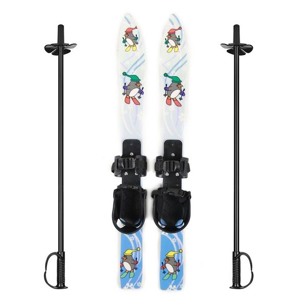 68*6cm popular small size youth kids ski set board skiing snowboard bindings with ski pole outdoor sports childrens day gift blue lo031 c23
68*6cm popular small size youth kids ski set board skiing snowboard bindings with ski pole outdoor sports childrens day gift blue lo031 c23