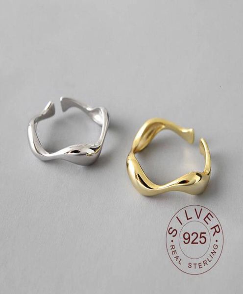 cluster rings 925 sterling silver ring ins minimalist irregular wave for women resizable handmade zilveren ringen bijoux femme8789591, Golden;silver
cluster rings 925 sterling silver ring ins minimalist irregular wave for women resizable handmade zilveren ringen bijoux femme8789591, Golden;silver