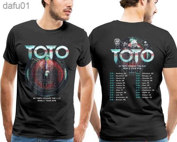 men's t-shirts new toto 40 trips around the sun world tour 2018 t shirt black s 4xl t shirt mens fashion men l230520, White;black
men's t-shirts new toto 40 trips around the sun world tour 2018 t shirt black s 4xl t shirt mens fashion men l230520, White;black