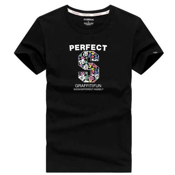2023 new men's short youth plus size half sleeve cotton t-shirt trendy round neck casual - graffiti, White;black
2023 new men's short youth plus size half sleeve cotton t-shirt trendy round neck casual - graffiti, White;black