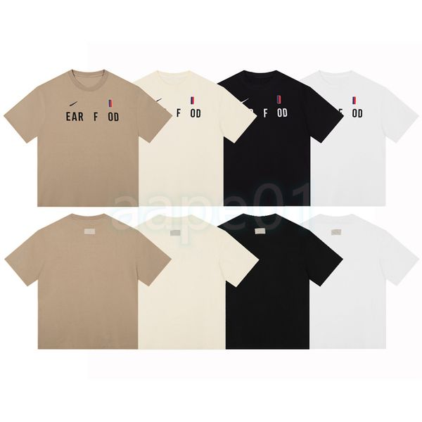 luxury mens t shirt classic letter embroidery printing round neck short sleeve couple breathable t-shirt casual fashion top, White;black
luxury mens t shirt classic letter embroidery printing round neck short sleeve couple breathable t-shirt casual fashion top, White;black