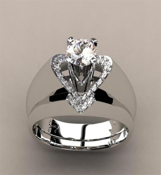 us size 412 sell drop luxury jewelry 925 sterling silver couple rings pave cz heart women wedding bridal ring for lo9182954, Slivery;golden
us size 412 sell drop luxury jewelry 925 sterling silver couple rings pave cz heart women wedding bridal ring for lo9182954, Slivery;golden