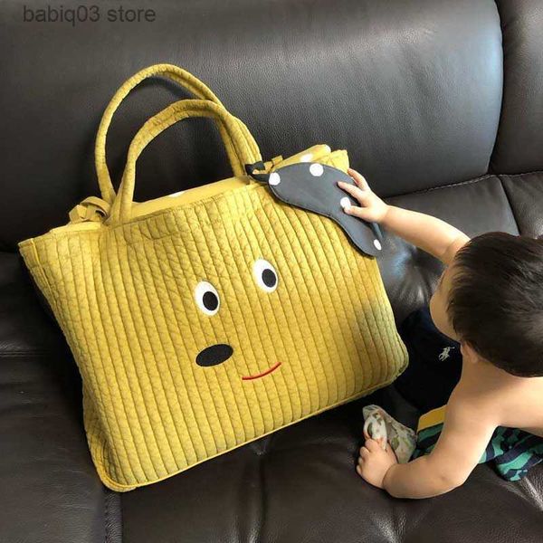 diaper bags baby diaper bags cotton high capacity storage bag korean travel bag fashion infant mom bags t230526
diaper bags baby diaper bags cotton high capacity storage bag korean travel bag fashion infant mom bags t230526