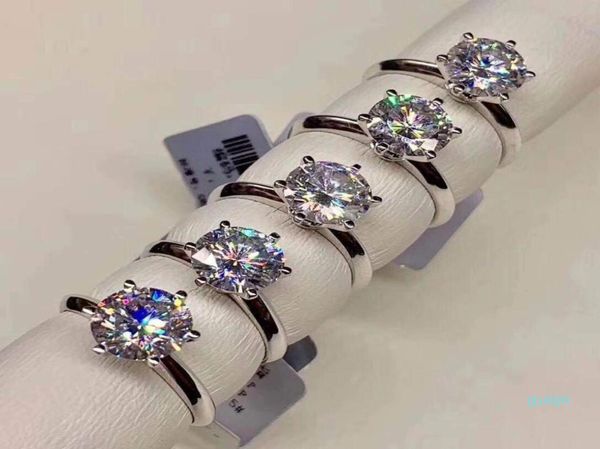 925 silver moissanite certified diamond ring test canon classic 6 claw crown design clarity 3ex eternal cut shine5243703, Slivery;golden
925 silver moissanite certified diamond ring test canon classic 6 claw crown design clarity 3ex eternal cut shine5243703, Slivery;golden