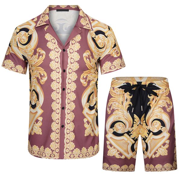23 summer fashion mens tracksuits hawaii beach pants set designer shirts printing leisure shirt man slim fit the board of directors short sl, Gray
23 summer fashion mens tracksuits hawaii beach pants set designer shirts printing leisure shirt man slim fit the board of directors short sl, Gray