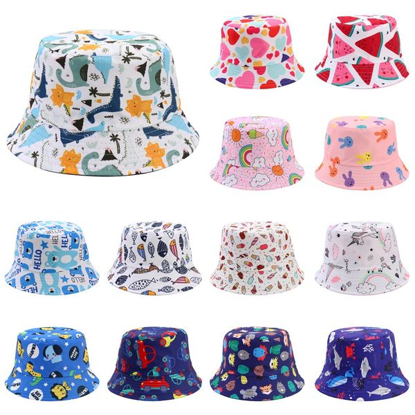 children's printed animal fisherman hat spring and autumn new thin boys and girls' cartoon big eave double sided basin hat, Yellow
children's printed animal fisherman hat spring and autumn new thin boys and girls' cartoon big eave double sided basin hat, Yellow
