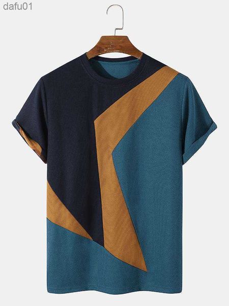 men's t-shirts charmkpr casual well fitting men's knit irregular color stitching camiseta fashion comfortable short sleeve t-shir, White;black
men's t-shirts charmkpr casual well fitting men's knit irregular color stitching camiseta fashion comfortable short sleeve t-shir, White;black