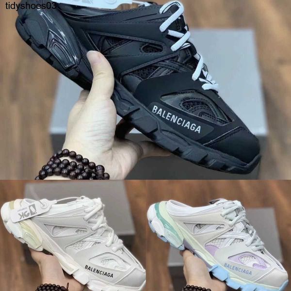 designer 2023 summer new paris b family leisure high rise half pop shoes women's fashion trend versatile couple shoes men, Black
designer 2023 summer new paris b family leisure high rise half pop shoes women's fashion trend versatile couple shoes men, Black