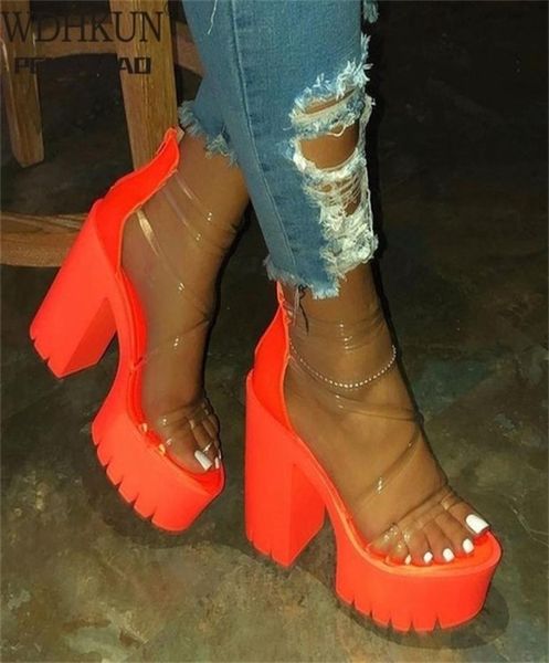 night club party platform chunky heel sandals summer plus size shoes transparent gladiator women 2206235928594, Black
night club party platform chunky heel sandals summer plus size shoes transparent gladiator women 2206235928594, Black