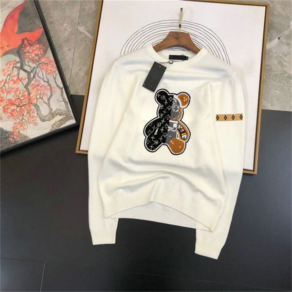 mens womens designers sweaters pullover long sleeve sweater sweatshirt embroidery knitwear man clothing winter warm clothes -3xl r20, White;black
mens womens designers sweaters pullover long sleeve sweater sweatshirt embroidery knitwear man clothing winter warm clothes -3xl r20, White;black