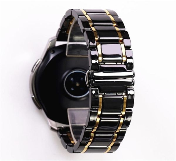 20mm 22mm luxury ceramic steel black strap for galaxy watch4 s3 amazfit gts watch band bracelet wristband belt 2206242071536, Black;brown
20mm 22mm luxury ceramic steel black strap for galaxy watch4 s3 amazfit gts watch band bracelet wristband belt 2206242071536, Black;brown