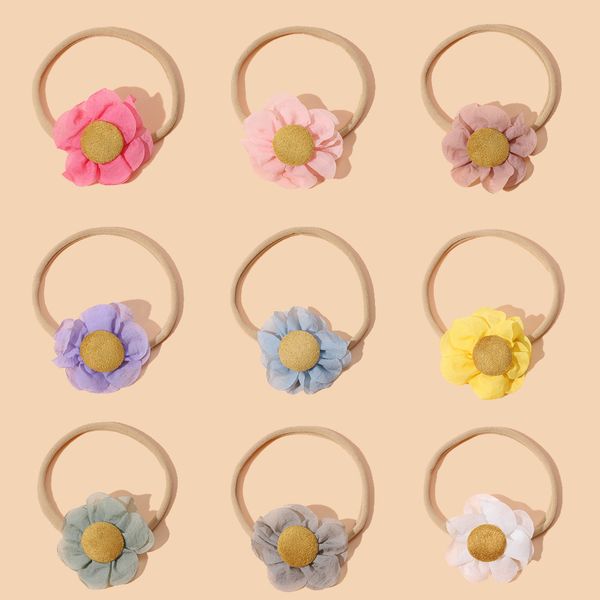 baby girl fabric flower nylon headband newborn floral nylon headbands toddler kids nylon girls turban children headwear, Slivery;white
baby girl fabric flower nylon headband newborn floral nylon headbands toddler kids nylon girls turban children headwear, Slivery;white
