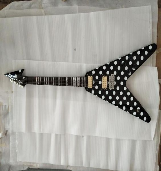 promotion randy rhoads polka dot flying v white dot black electric guita tremolo bridge blackback headstock5561475
promotion randy rhoads polka dot flying v white dot black electric guita tremolo bridge blackback headstock5561475