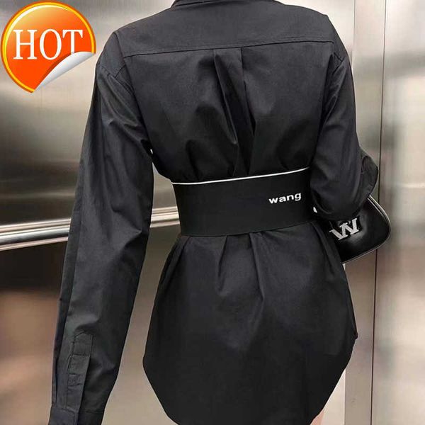 aw womens casual dress wang designer shirt dress fashion women a-line longuette, White
aw womens casual dress wang designer shirt dress fashion women a-line longuette, White
