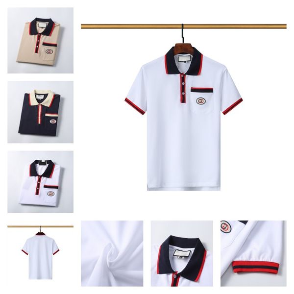 mens stylist polo shirts luxury italy men clothes short sleeve fashion casual men's summer t shirt many colors are available size m-xxx, White;black
mens stylist polo shirts luxury italy men clothes short sleeve fashion casual men's summer t shirt many colors are available size m-xxx, White;black