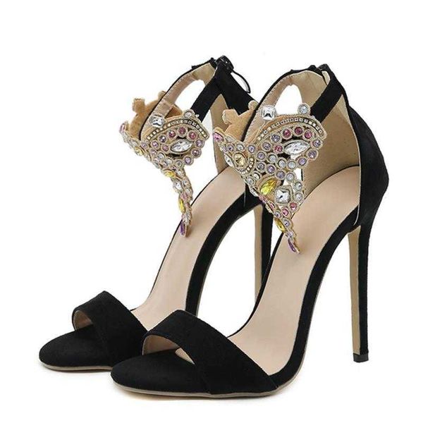 sandals crystal rhinestone open toe women 2023 summer classic zipper cover high heels party dress shoes 230511, Black
sandals crystal rhinestone open toe women 2023 summer classic zipper cover high heels party dress shoes 230511, Black