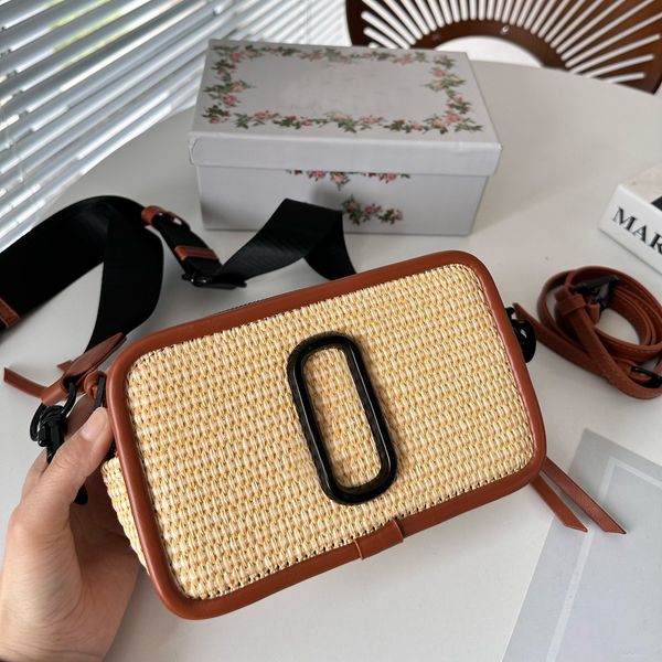straw camera bag designer handbags women shoulders bags wallet brand crossbody flap purse shopping bag adjustable wide straps double zipper
straw camera bag designer handbags women shoulders bags wallet brand crossbody flap purse shopping bag adjustable wide straps double zipper