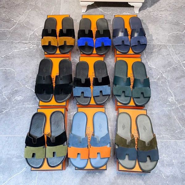 h sandales 2022 spring and autumn h slippers for men's high-end color palm grain cow leather classic "h" upper interphase spl, Black
h sandales 2022 spring and autumn h slippers for men's high-end color palm grain cow leather classic "h" upper interphase spl, Black