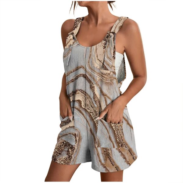 amazon cross -border european and american ladies in summer sleeveless pockets fashion casual printed jumpsuit shorts women, Black;white
amazon cross -border european and american ladies in summer sleeveless pockets fashion casual printed jumpsuit shorts women, Black;white
