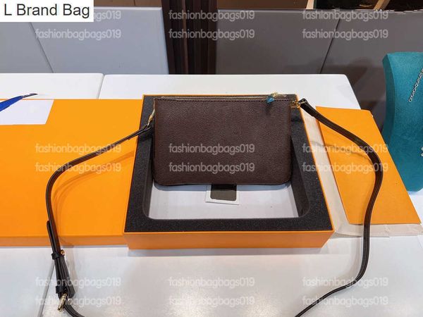 l brand bag classic two zipped pockets double zip pochette cross body bag letter flower patten shoulder bags clutch designers womens handbag, Black
l brand bag classic two zipped pockets double zip pochette cross body bag letter flower patten shoulder bags clutch designers womens handbag, Black