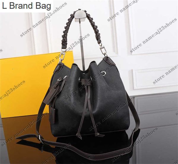 l brand bag muria bucket bag perforated leather drawstring cross body hobo name tag designers womens handbags purses 7f59, Black
l brand bag muria bucket bag perforated leather drawstring cross body hobo name tag designers womens handbags purses 7f59, Black