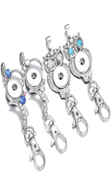 key chains jewelry crystal flower owl snap button key chains for women fit 18mm snap jewelry keyring keychain holder5086077, Silver
key chains jewelry crystal flower owl snap button key chains for women fit 18mm snap jewelry keyring keychain holder5086077, Silver