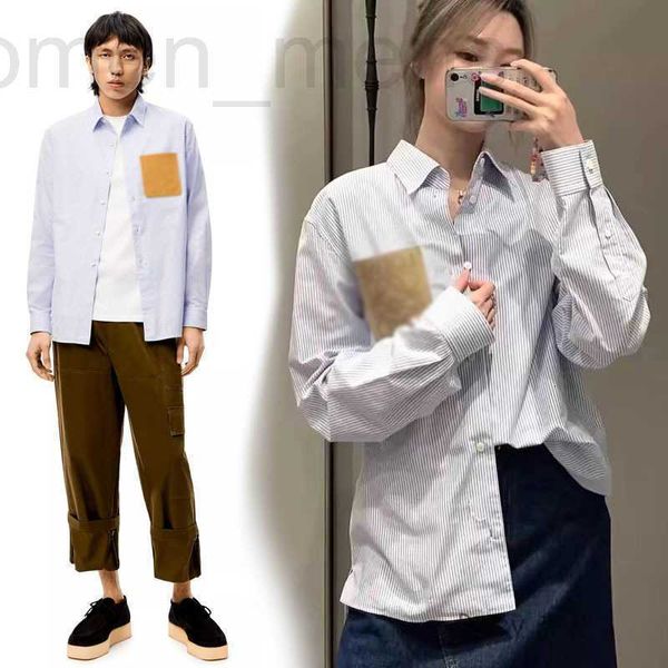 women's blouses & shirts designer new italian weipi pocket for rs ue and white striped loose long-slved shirt men women jpsm
women's blouses & shirts designer new italian weipi pocket for rs ue and white striped loose long-slved shirt men women jpsm