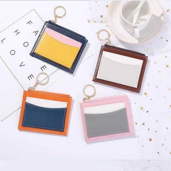 korean style stitching womens wallet bag short multiple card slots zipper holder keychain coin purse clamp wholesale, Red;black
korean style stitching womens wallet bag short multiple card slots zipper holder keychain coin purse clamp wholesale, Red;black
