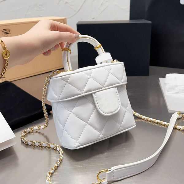 23p women designer mini vanity box bag with handle carved gold metal hardware real leather matelasse chain crossbody shoulder handbag tote p
23p women designer mini vanity box bag with handle carved gold metal hardware real leather matelasse chain crossbody shoulder handbag tote p