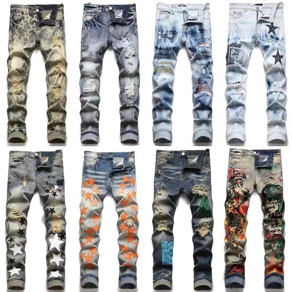 men jeans designer mens jeans pants for mens black jeans man motorcycle moto biker causal mens denim pants hip hop men jeans fashion letter, Blue
men jeans designer mens jeans pants for mens black jeans man motorcycle moto biker causal mens denim pants hip hop men jeans fashion letter, Blue