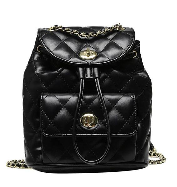 fashion casual mini diamond lattice chain backpack women multifunction soft leather bag shopping travel daypack a11133782815
fashion casual mini diamond lattice chain backpack women multifunction soft leather bag shopping travel daypack a11133782815