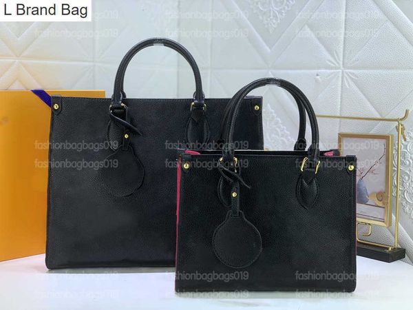 l brand bag on the go mm gm tote bag m46060 embossed empreinte cowhide bicolour handbag luxurys cross body onthego 25cm 35cm, Black
l brand bag on the go mm gm tote bag m46060 embossed empreinte cowhide bicolour handbag luxurys cross body onthego 25cm 35cm, Black