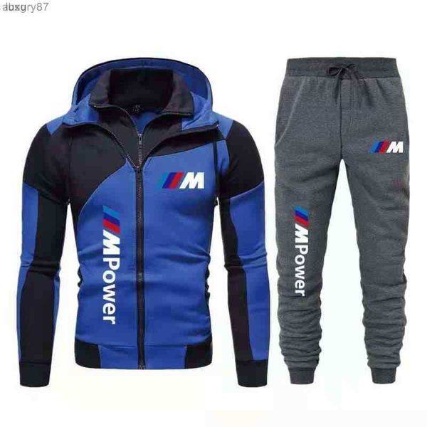 men's sets two piece hoodies tracksuit casual zipper jacket pants sweatshirt men sports suits bmw m power print sportswear, Black
men's sets two piece hoodies tracksuit casual zipper jacket pants sweatshirt men sports suits bmw m power print sportswear, Black