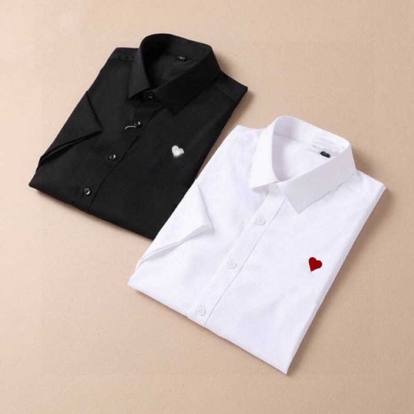 luxury mens shirt ins simple embroidery short sleeved shirts designer t shirt summer men casual business shirt, White;black
luxury mens shirt ins simple embroidery short sleeved shirts designer t shirt summer men casual business shirt, White;black