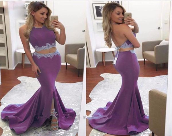 halter two piece prom dresses long 2020 high slit purple blue stain applique backless mermaid prom dress robe de bal longue9506947, Black
halter two piece prom dresses long 2020 high slit purple blue stain applique backless mermaid prom dress robe de bal longue9506947, Black