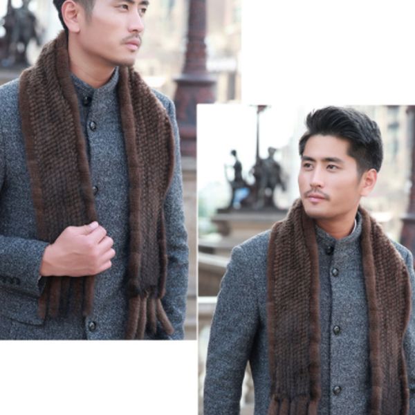men's real mink fur scarf winter warm neckerchief muffler tassel black brown, Blue;gray
men's real mink fur scarf winter warm neckerchief muffler tassel black brown, Blue;gray
