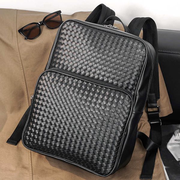 new fashion woven backpack men's leisure business large capacity backpack korean men's bag fashion backpack 230526
new fashion woven backpack men's leisure business large capacity backpack korean men's bag fashion backpack 230526