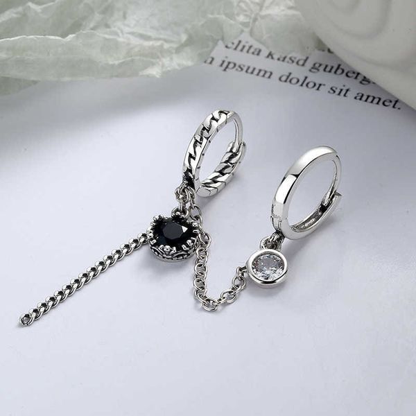 yunchaoxuan silver net red tide cool personalized double ear buckle black tassel minority design earrings, Golden
yunchaoxuan silver net red tide cool personalized double ear buckle black tassel minority design earrings, Golden