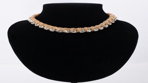 new charm gold color chains choker rhinestones women fashion crystal necklaces pendants statement vintage jewelry n0282357385, Black
new charm gold color chains choker rhinestones women fashion crystal necklaces pendants statement vintage jewelry n0282357385, Black