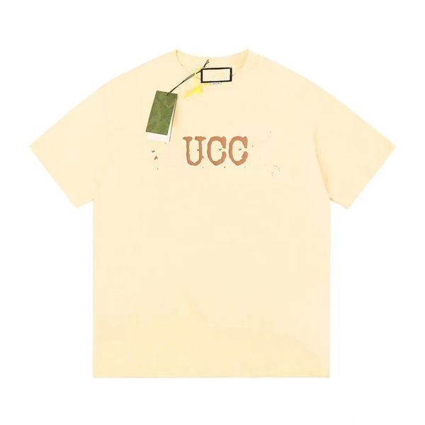 new mens t shirt designer t shirt mens tees pure cotton breathable trend fashionable and simple versatile couple's same clothing, White;black
new mens t shirt designer t shirt mens tees pure cotton breathable trend fashionable and simple versatile couple's same clothing, White;black