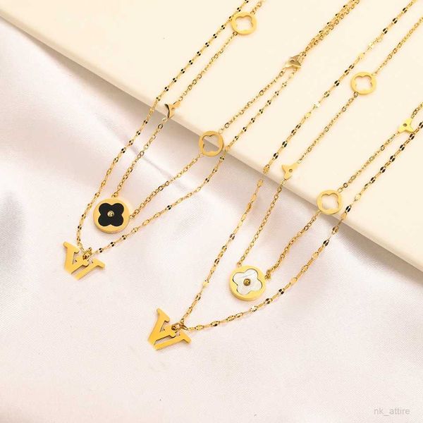 classical women luxury designer necklace choker pendant chain 18k gold plated stainless steel letter necklaces wedding jewelry accessories 2, Silver
classical women luxury designer necklace choker pendant chain 18k gold plated stainless steel letter necklaces wedding jewelry accessories 2, Silver