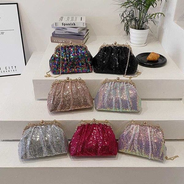 spring and summer sequined dinner bag womens fashion chain shoulder messenger bags
spring and summer sequined dinner bag womens fashion chain shoulder messenger bags