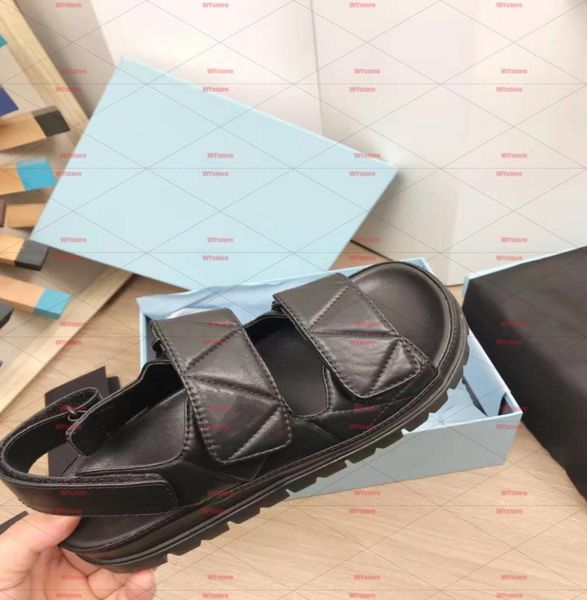 2022 padded leather sandals new hook and loop fasteners platform beach shoes slippers sandals loafers muller shoes upper with heat4372220, Black
2022 padded leather sandals new hook and loop fasteners platform beach shoes slippers sandals loafers muller shoes upper with heat4372220, Black