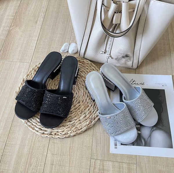 6.0cm block heels sandal slippers paris crystal embellished slides silver black mid high pumps pearls charm heel mules intelocking c buckle
6.0cm block heels sandal slippers paris crystal embellished slides silver black mid high pumps pearls charm heel mules intelocking c buckle