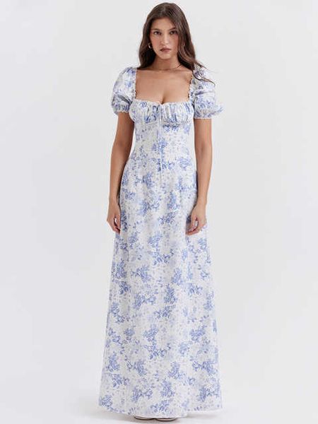 new in blue print cute puff sleeve maxi dress with pockets garden prom clothing elegant party dresses for women 2023, Black;gray
new in blue print cute puff sleeve maxi dress with pockets garden prom clothing elegant party dresses for women 2023, Black;gray