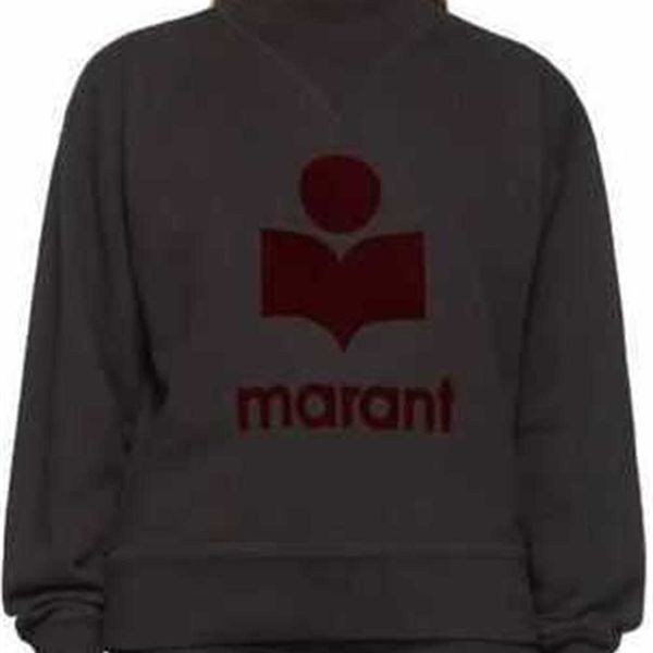 marant designer pullover sweatshirt isabel flocking print half high collar long sleeve for women fashion hoodies fcgh l9oy, Black
marant designer pullover sweatshirt isabel flocking print half high collar long sleeve for women fashion hoodies fcgh l9oy, Black
