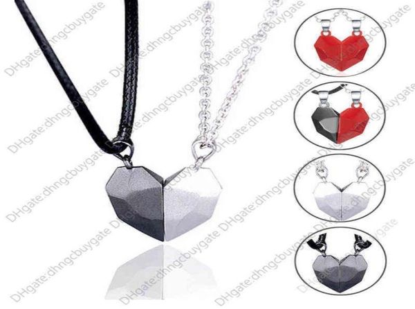 selling black and white ing stone couple necklace magnetic attraction splicing love pendant necklace set3037762, Silver
selling black and white ing stone couple necklace magnetic attraction splicing love pendant necklace set3037762, Silver