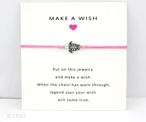 10pcslot make a wish sea turtles tortoise animal antique silver charm bracelets with card adjustable women men jewelry custom col36827190, Golden;silver
10pcslot make a wish sea turtles tortoise animal antique silver charm bracelets with card adjustable women men jewelry custom col36827190, Golden;silver
