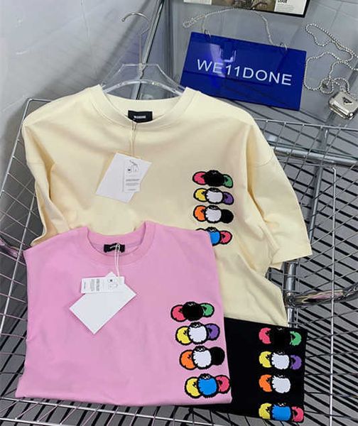 summer new fashion brand welldone short sleeve coal ball cartoon loose fit couple dress, Black;white
summer new fashion brand welldone short sleeve coal ball cartoon loose fit couple dress, Black;white
